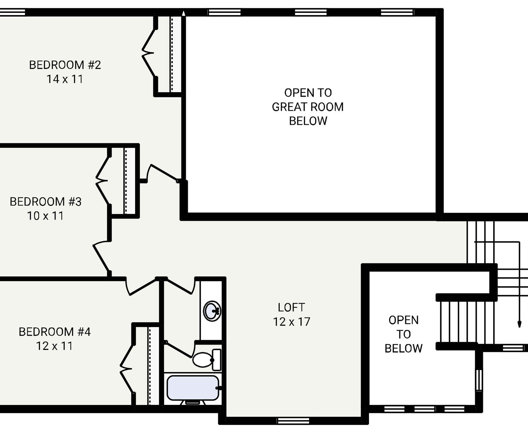 Abigail | 4 Bedroom, 2.5 Bath House Plan - 3200 Sq Ft House Plans
