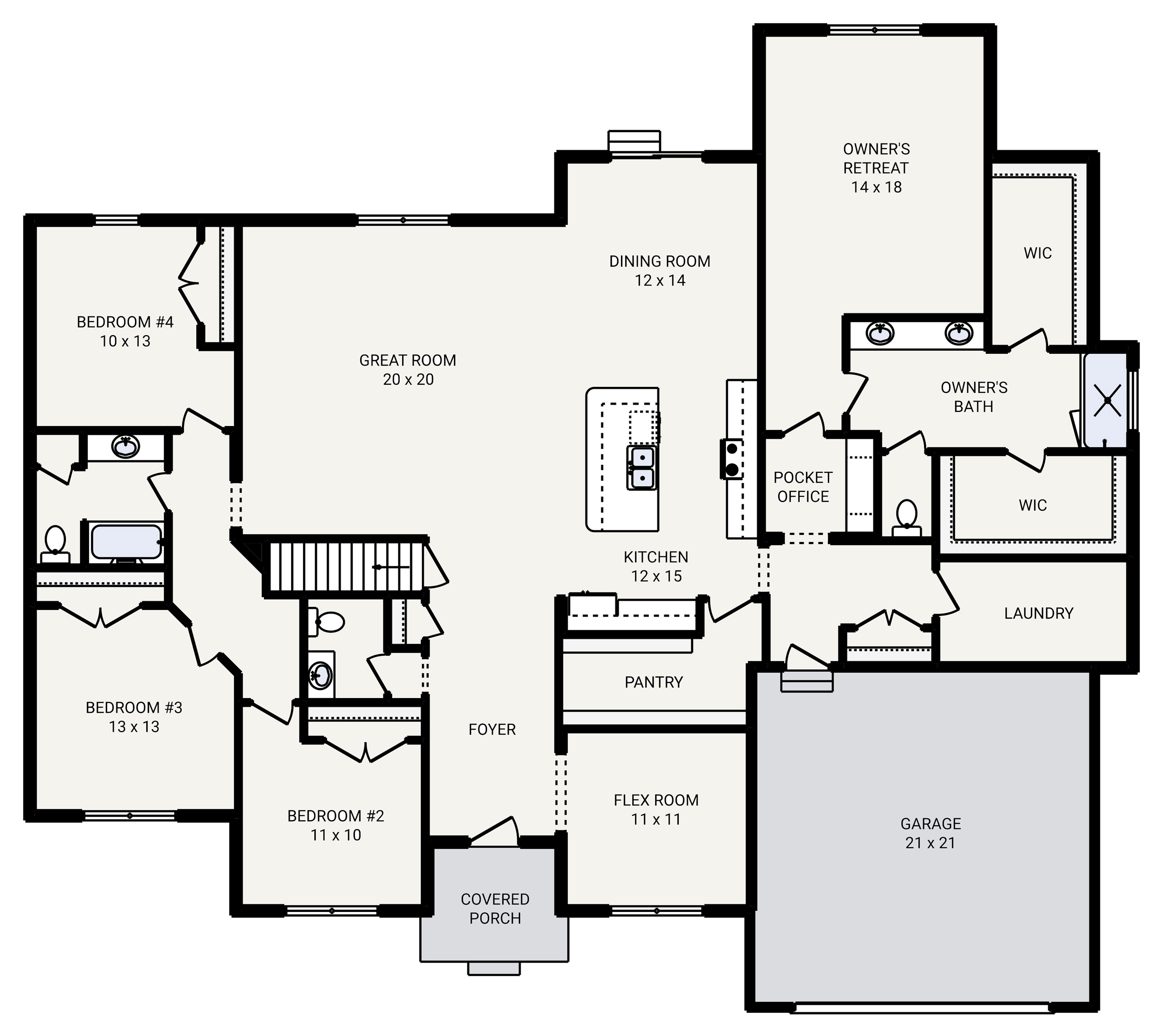 Charleston II - Custom Home Builders - Schumacher Homes