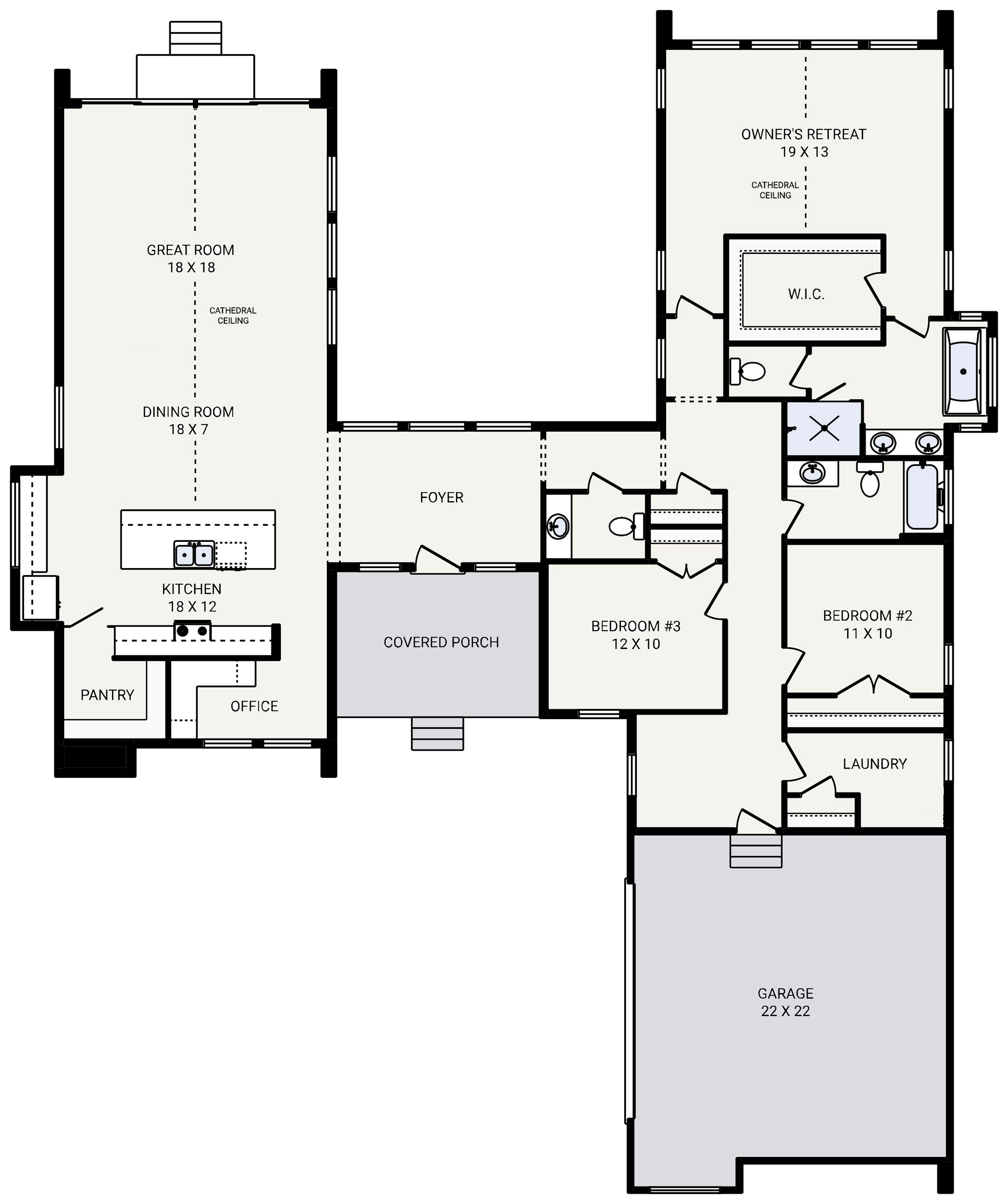 Huka Falls Modern Retreat Model Home in Greenville - Spartanburg