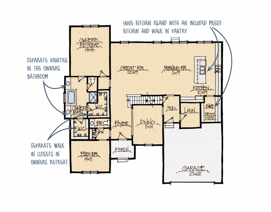 Olivia Ii Custom Home Builders Schumacher Homes