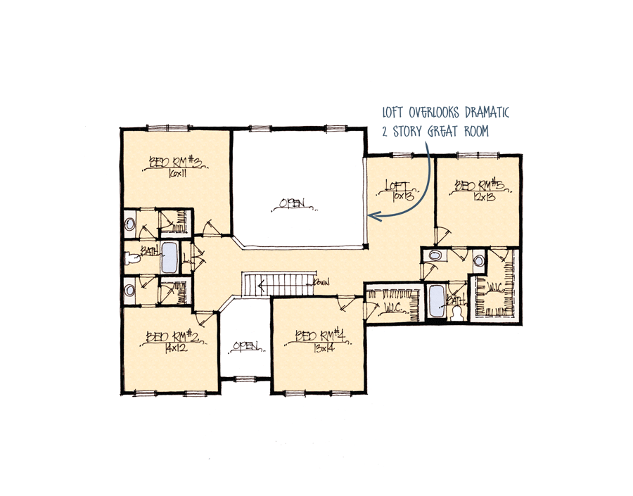 Ridgewood - Dual Master - Custom Home Builders - Schumacher Homes