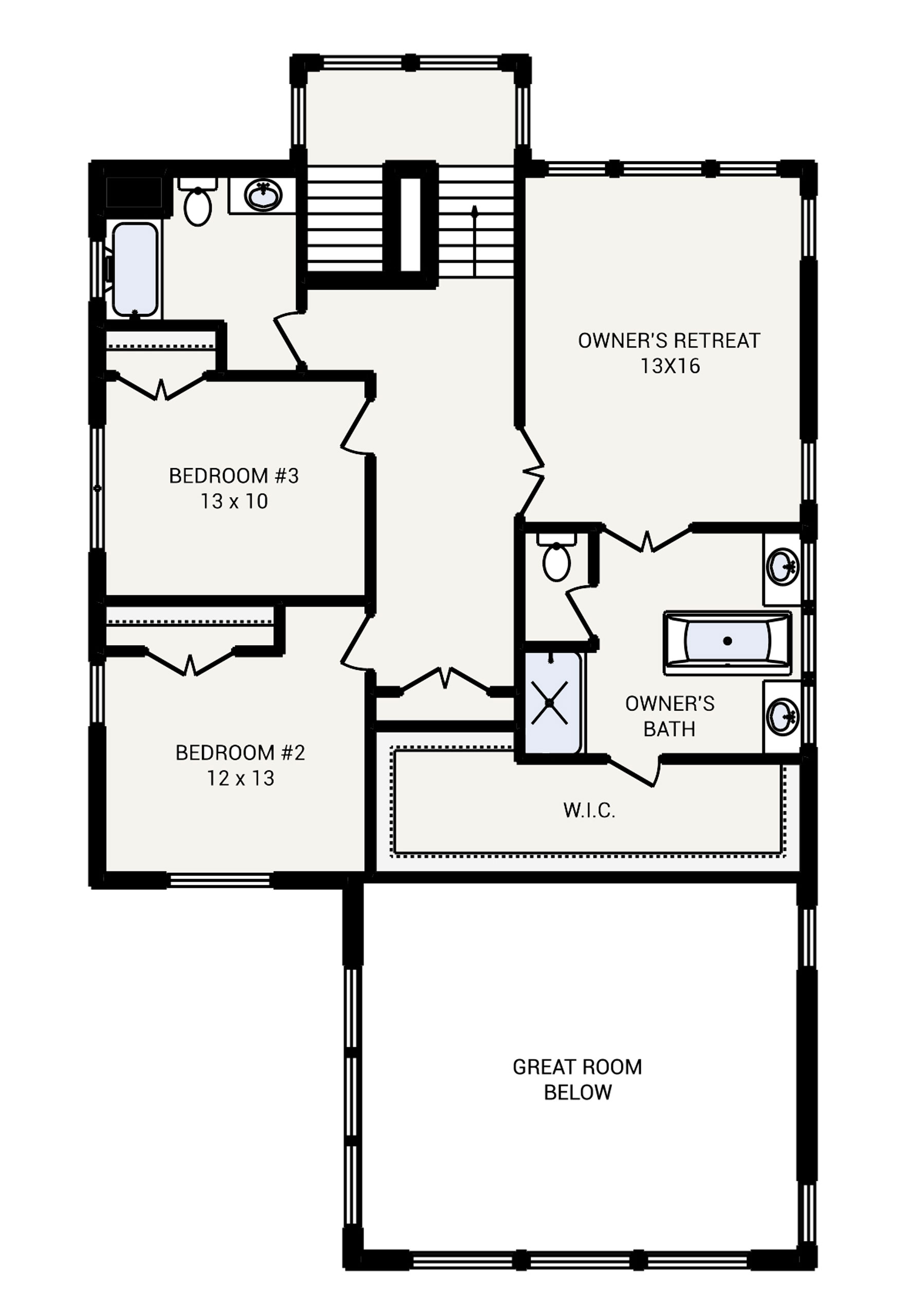Wanaka 4 Bedroom, 3.0 Bath House Plan 2800 Sq Ft House Plans