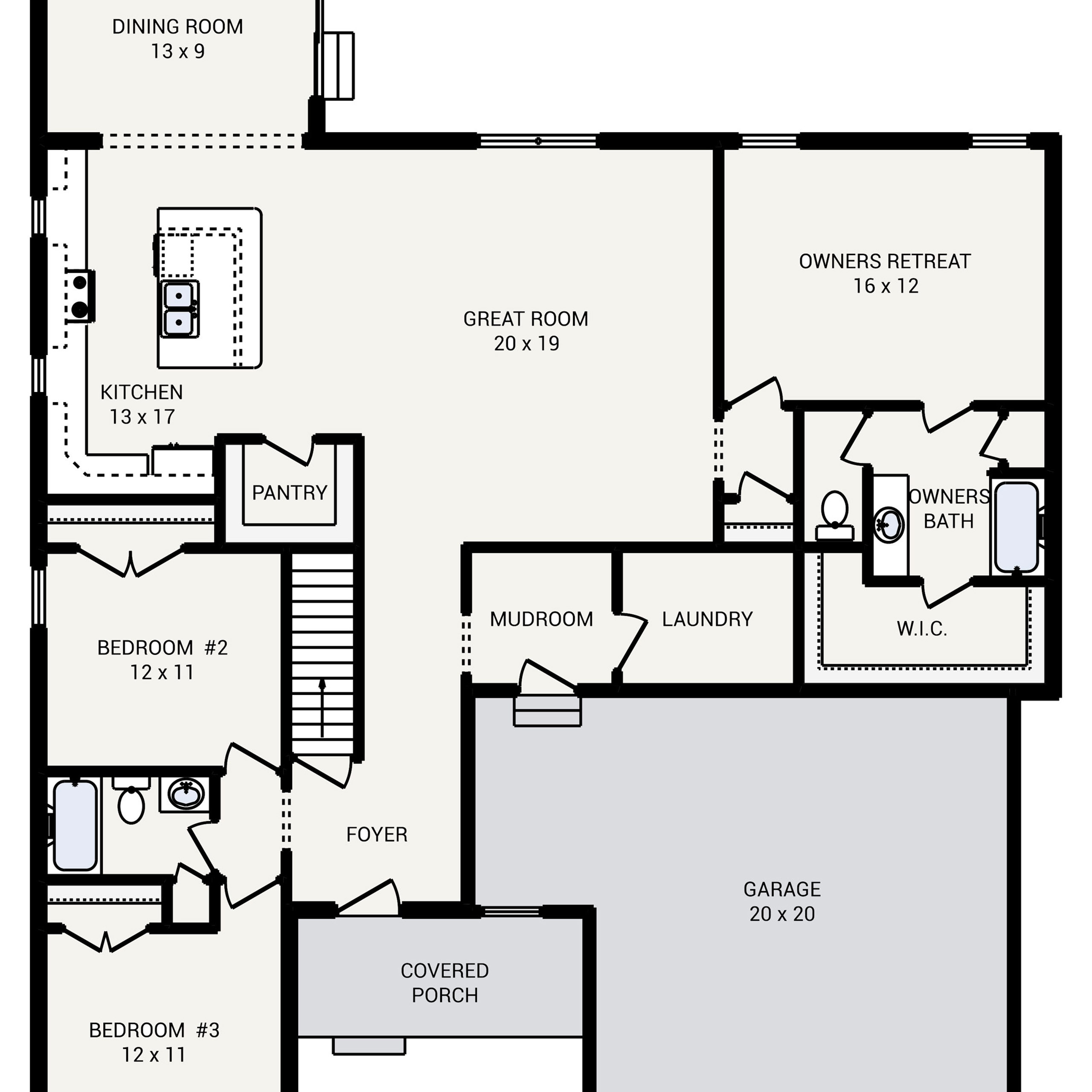 Simple 3 Bedroom House Plans