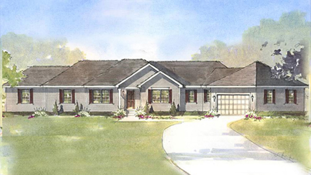 Beverly II Dual Master Custom Home Builders Schumacher Homes