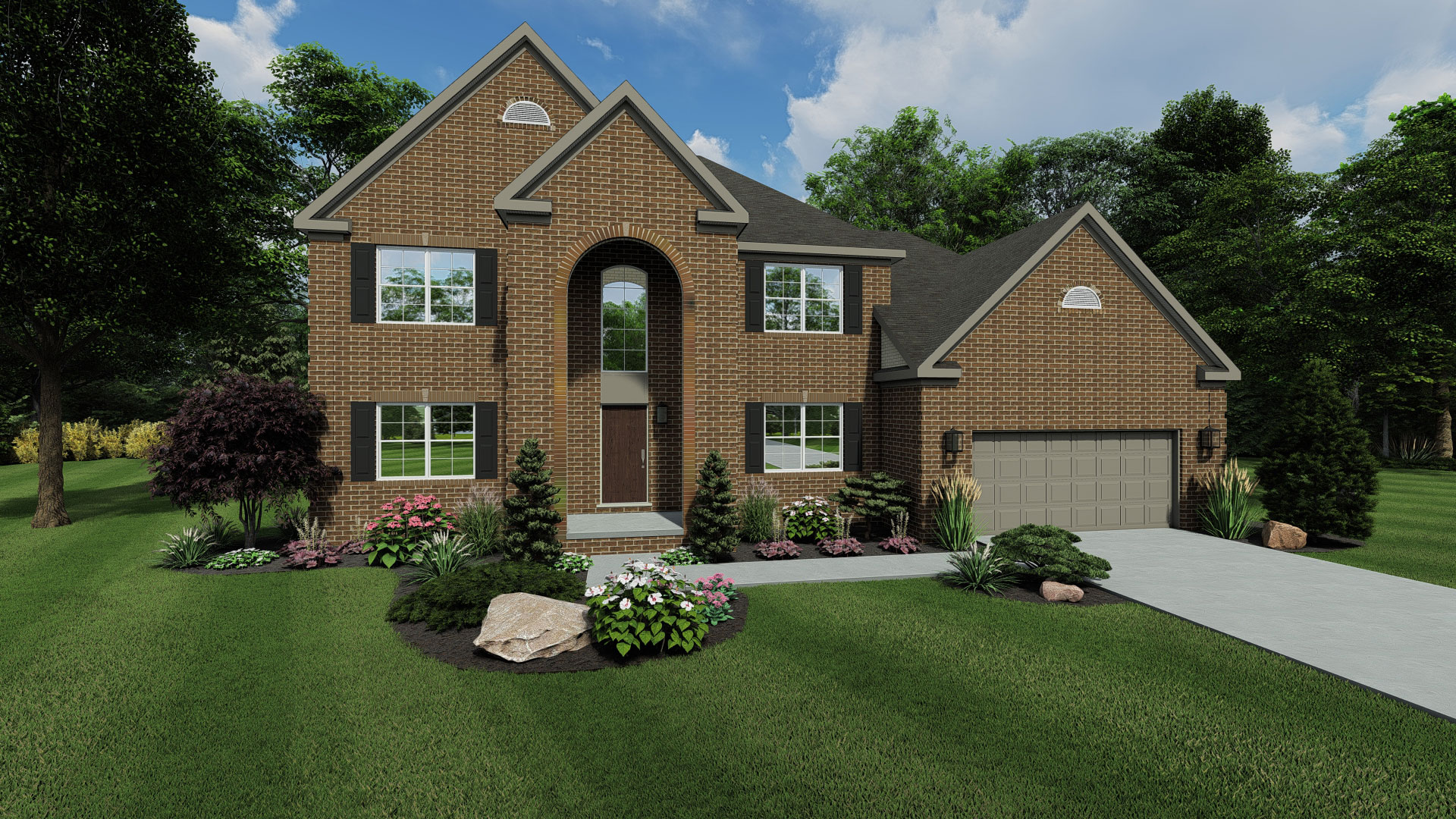 Callaway 4 Bedroom, 2.5 Bath House Plan 2600 Sq Ft House Plans