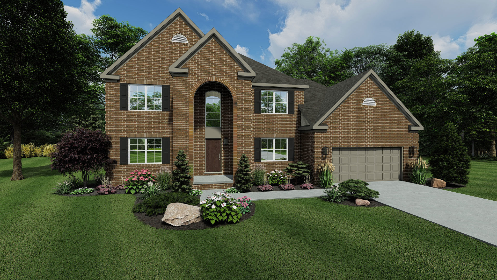 Callaway 4 Bedroom, 2.5 Bath House Plan 2600 Sq Ft House Plans