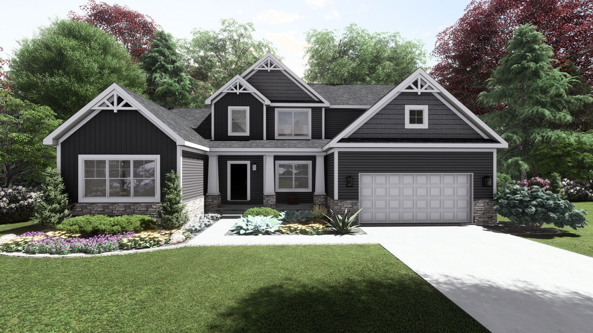 Fieldcrest 4 Bedroom, 2.5 Bath House Plan 3200 Sq Ft House Plans