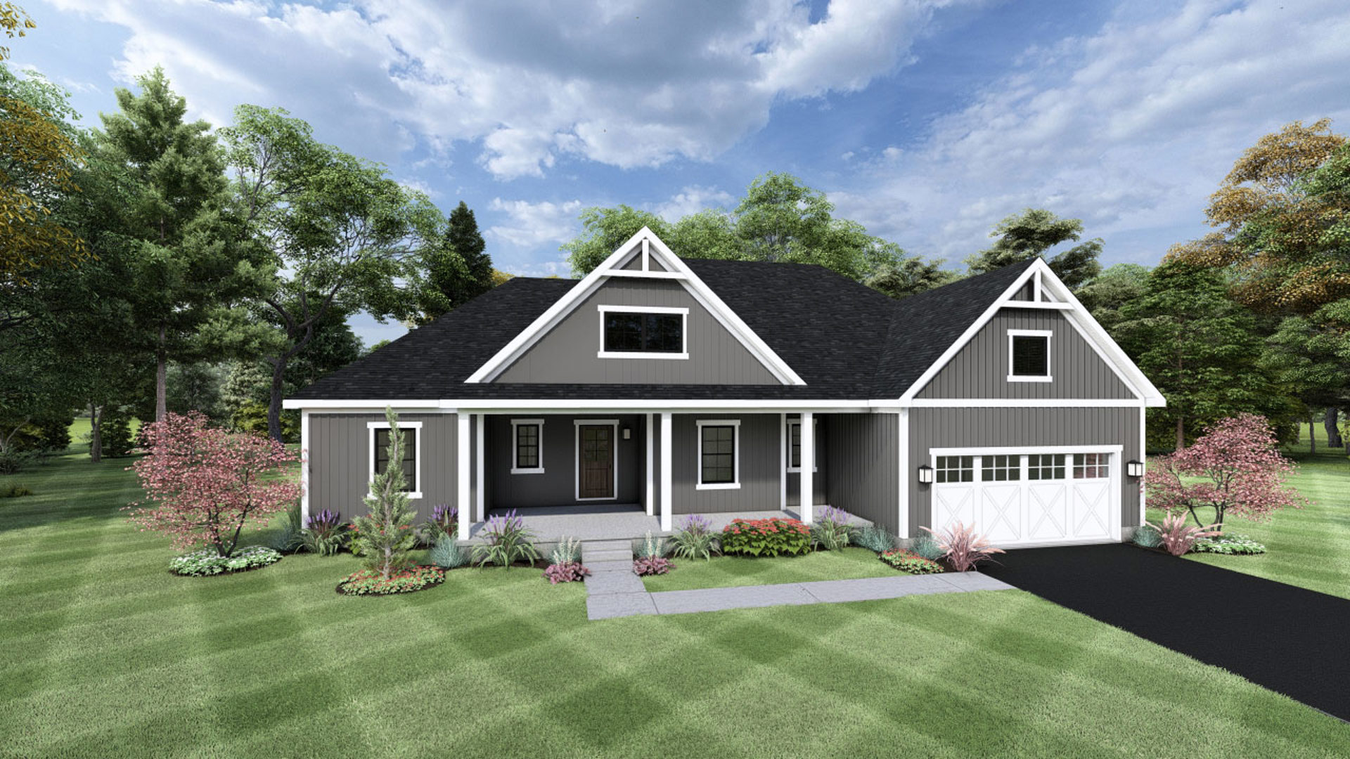 Santa Barbara | 3 Bedroom, 2.0 Bath House Plan - 1900 Sq Ft House Plans