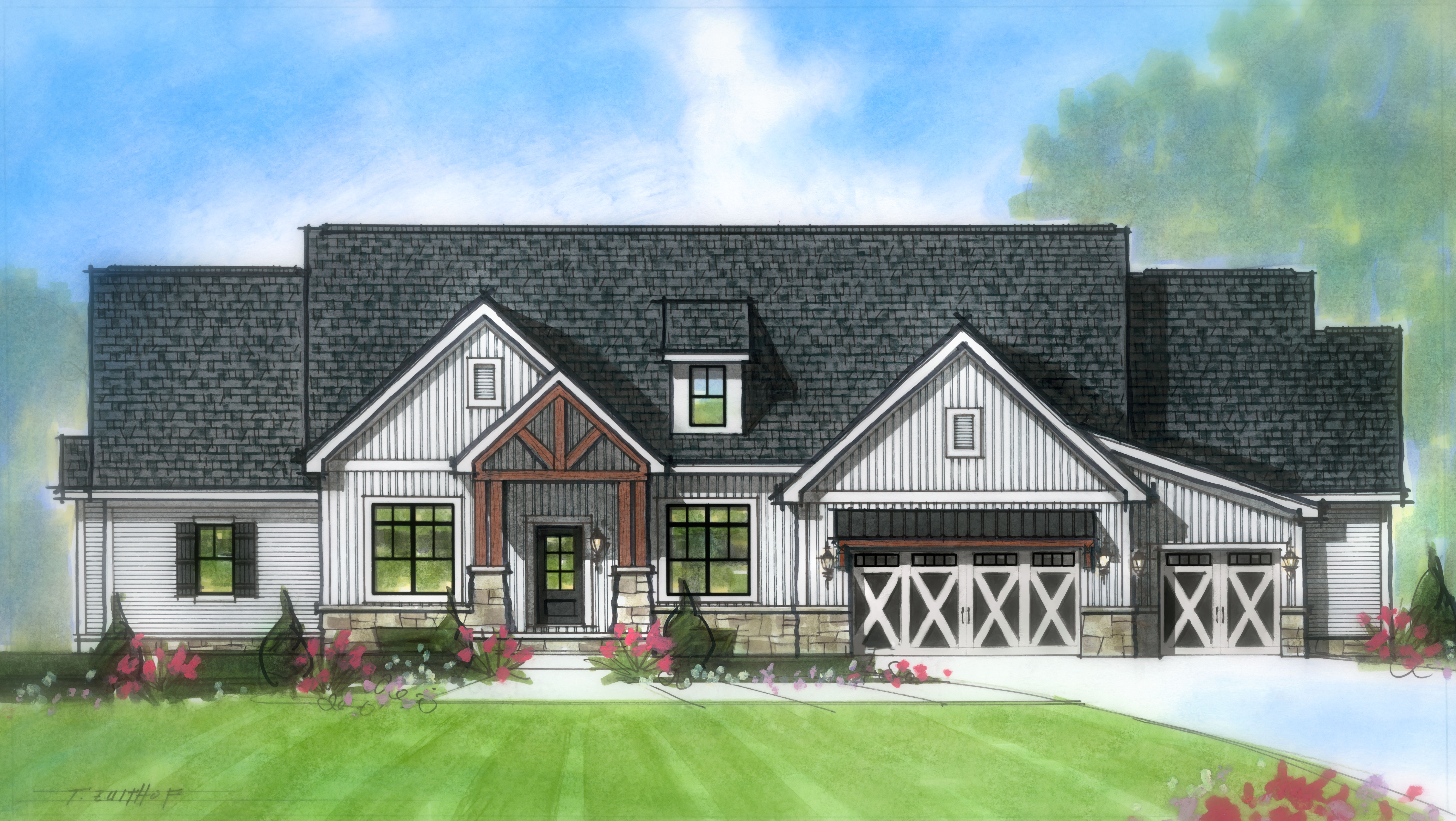 Charleston III Custom Home Builders Schumacher Homes