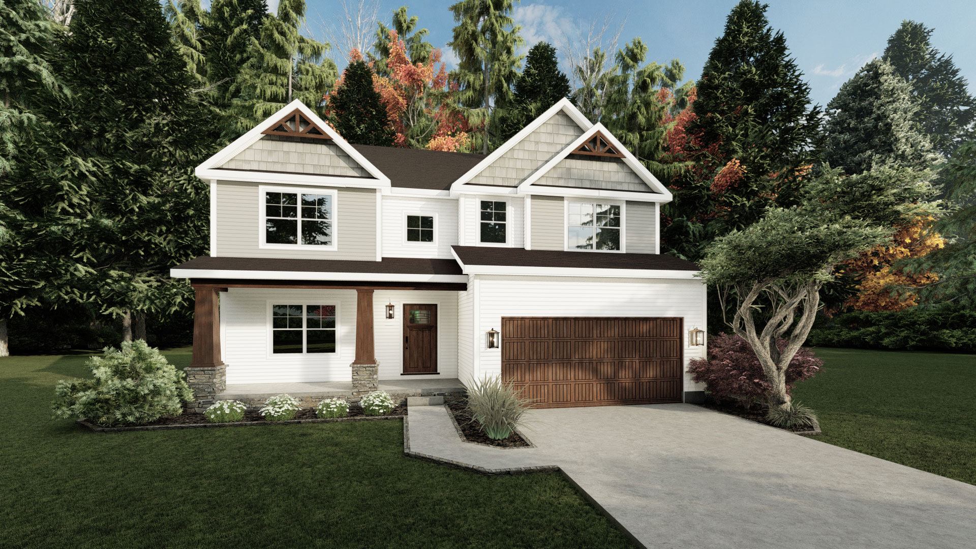 Ashley II Custom Home Builders Schumacher Homes