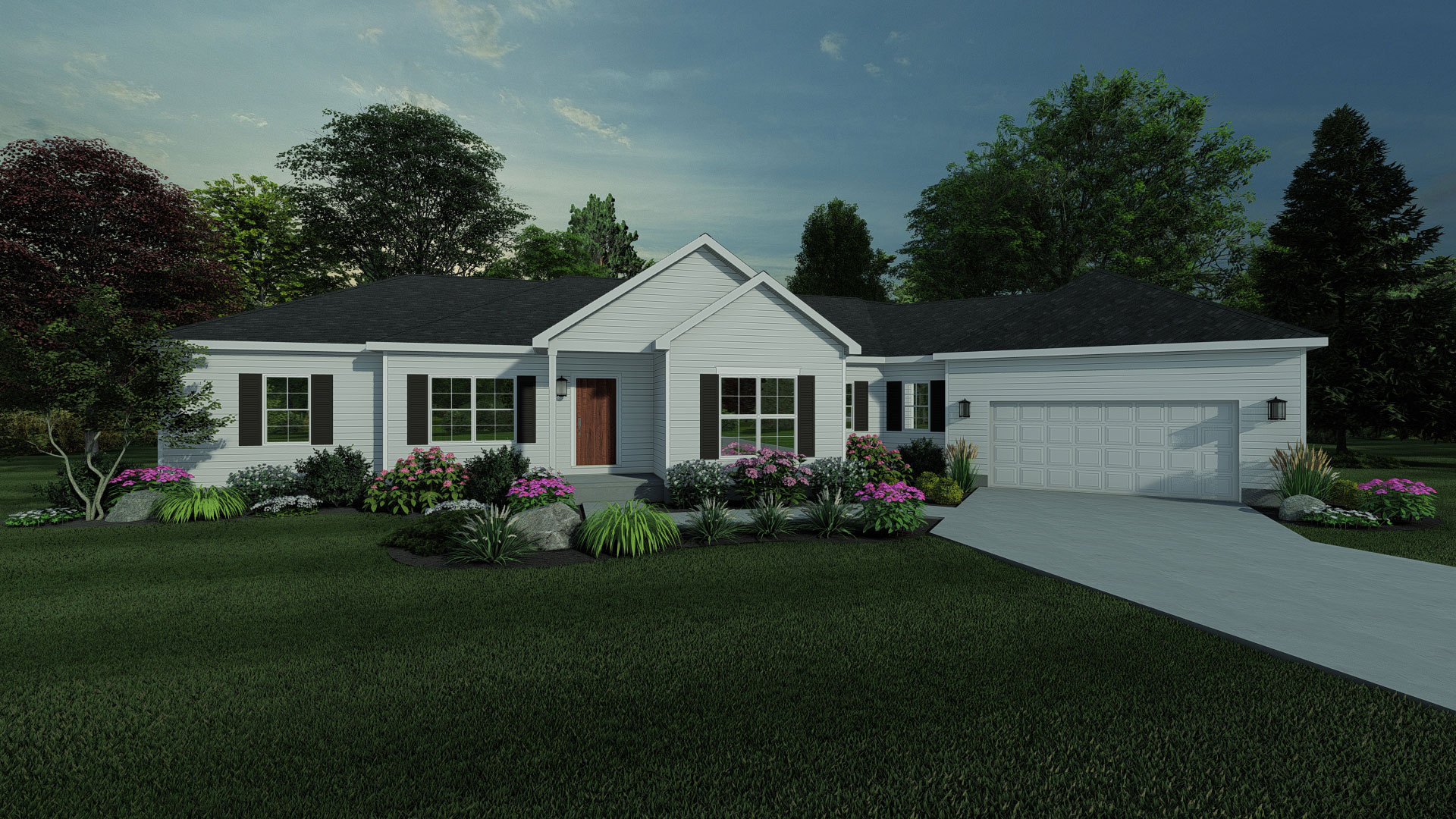 Beverly II Custom Home Builders Schumacher Homes