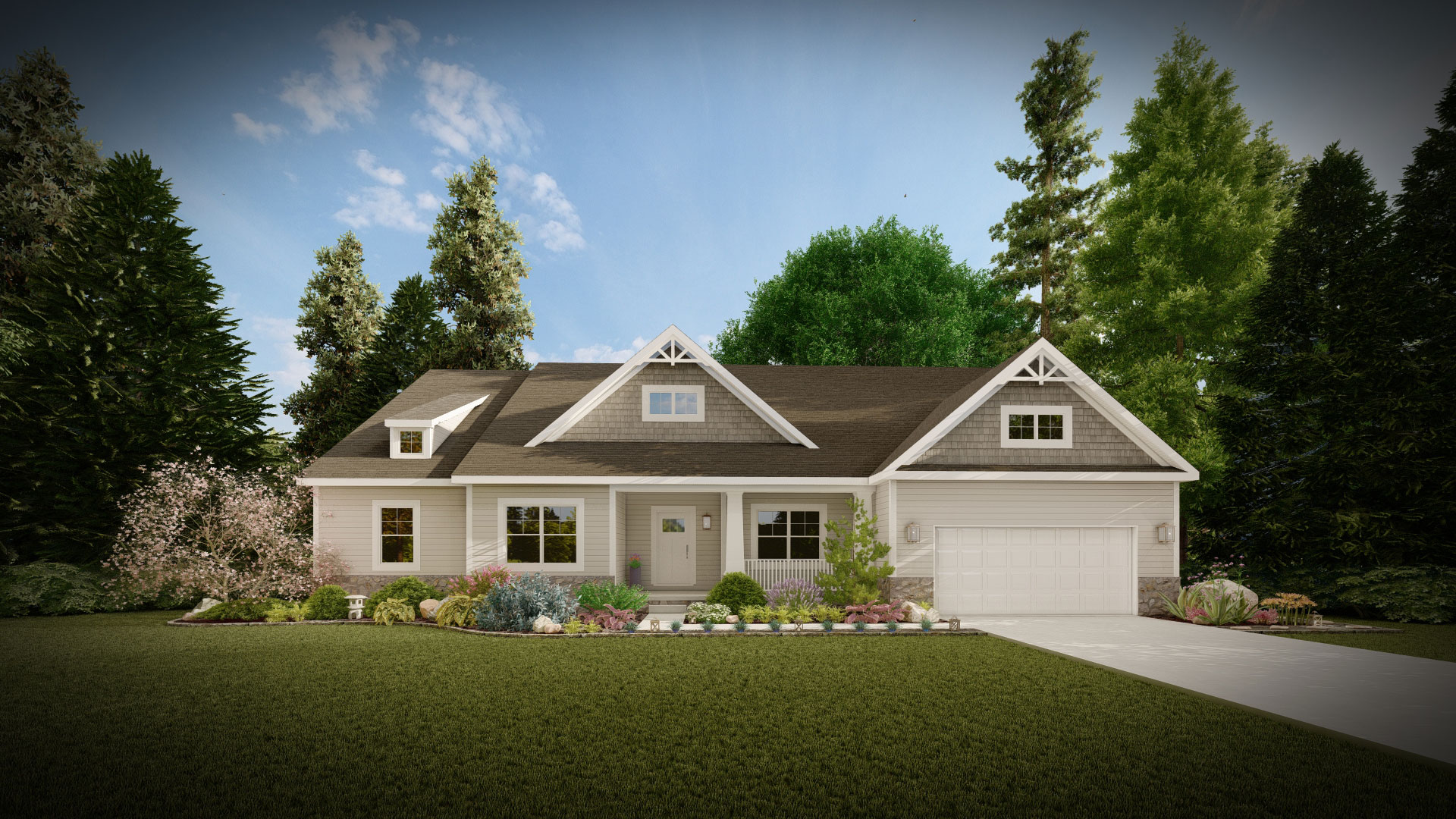 Beverly II Custom Home Builders Schumacher Homes