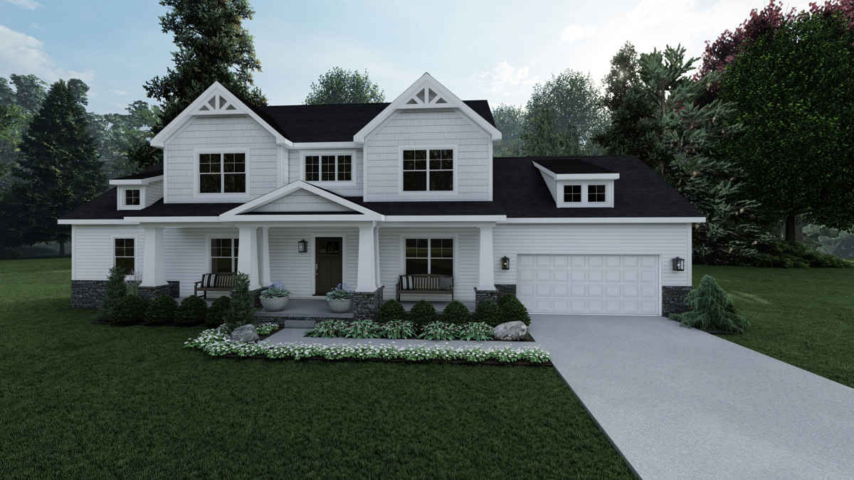 Chapel Hill II Custom Home Builders Schumacher Homes