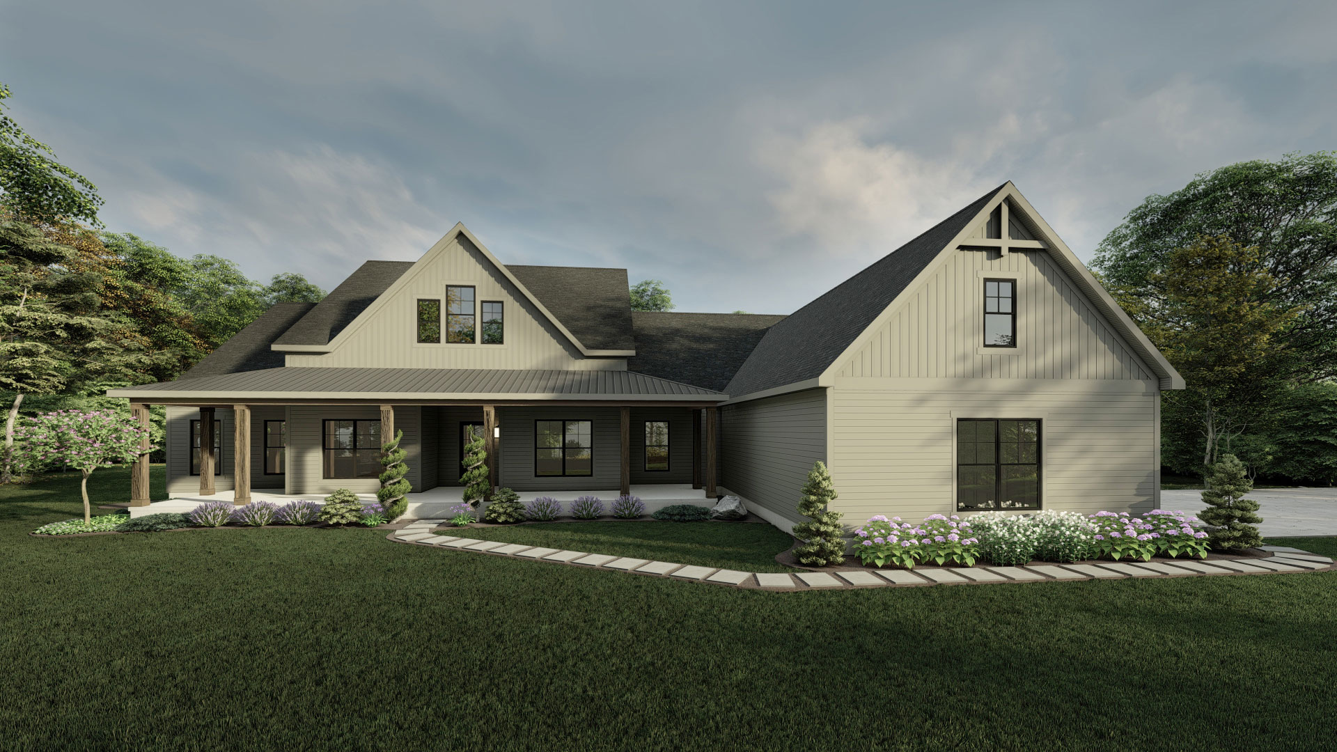 Charleston III | 4 Bedroom, 3.5 | 3700 Sq Ft House Plans
