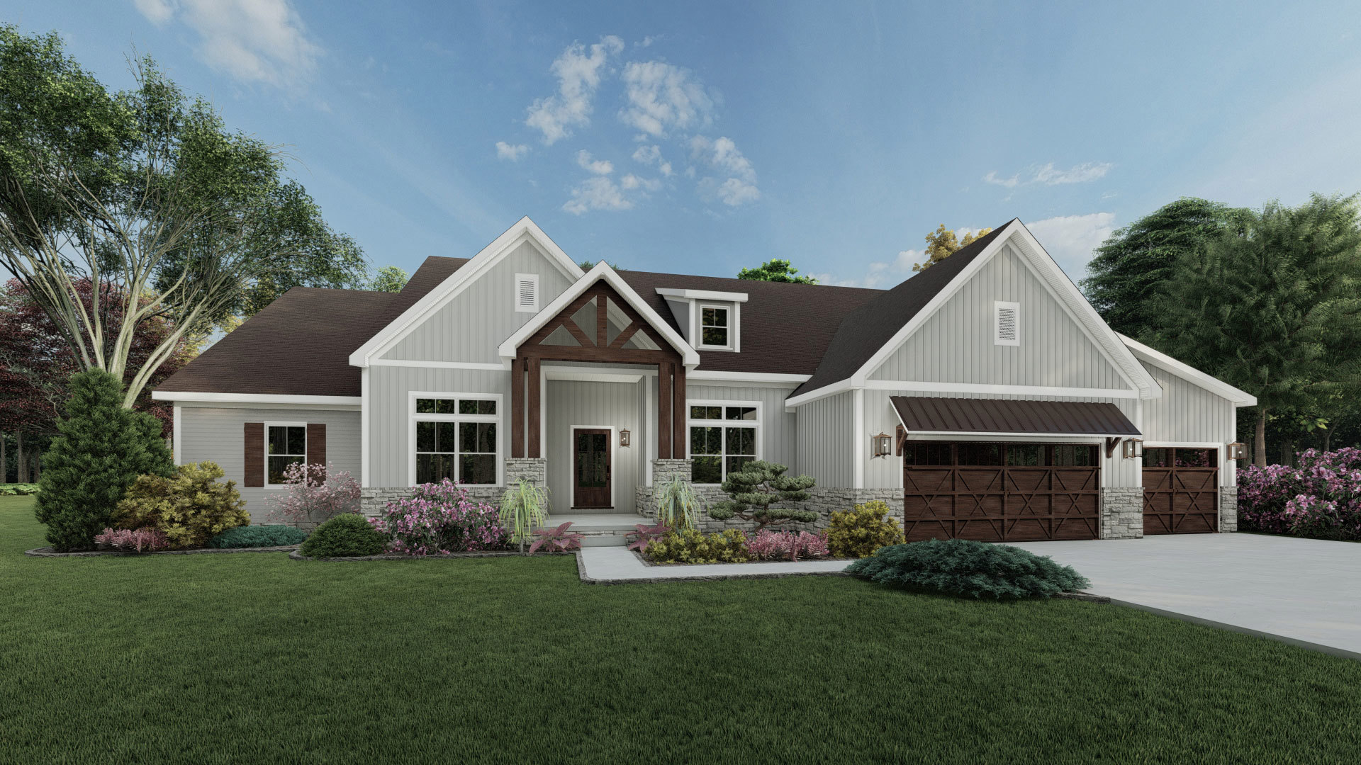 Charleston III | 4 Bedroom, 3.5 Bath House Plan - 3700 Sq Ft House Plans