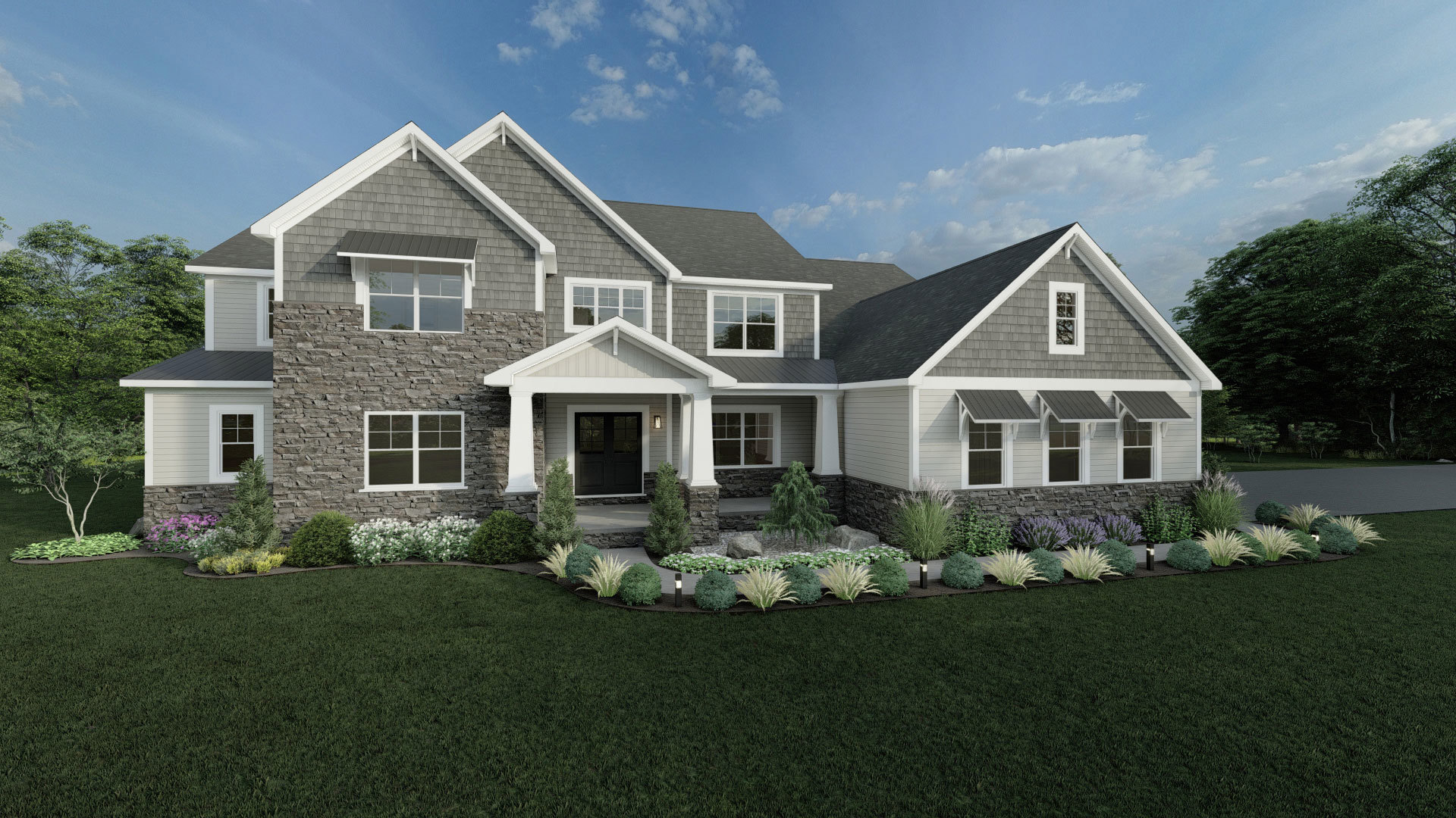 Deephaven 4 Bedroom, 6.0 Bath House Plan 5700 Sq Ft House Plans