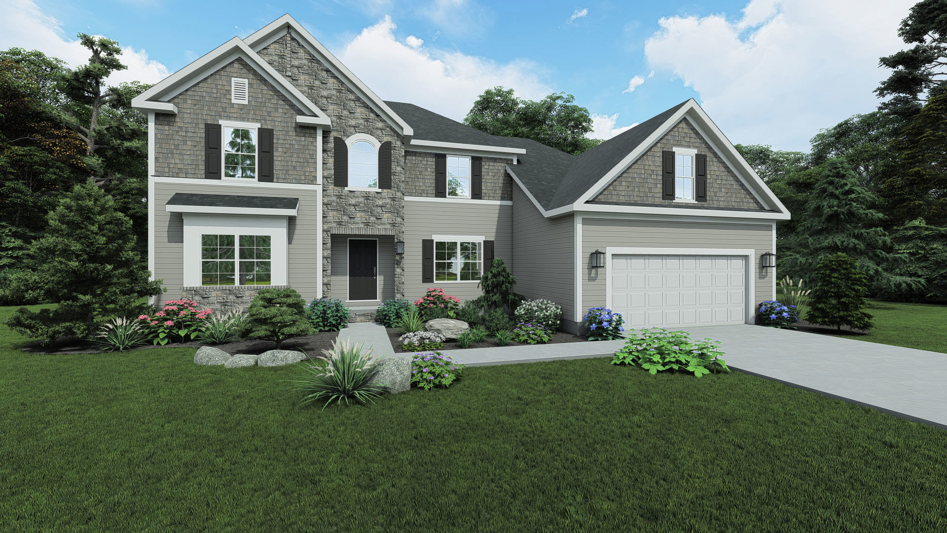 Kenwood 4 Bedroom, 2.5 Bath House Plan 2600 Sq Ft House Plans