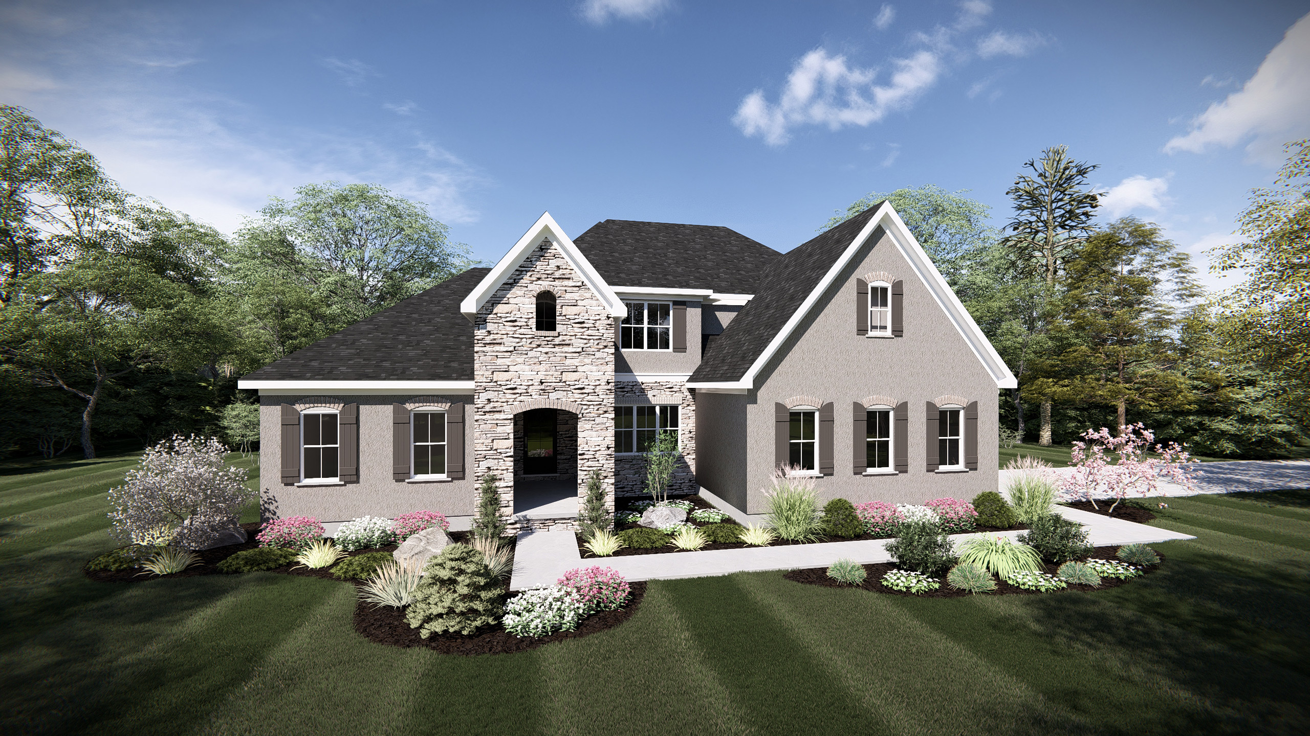 Olivia II Custom Home Builders Schumacher Homes