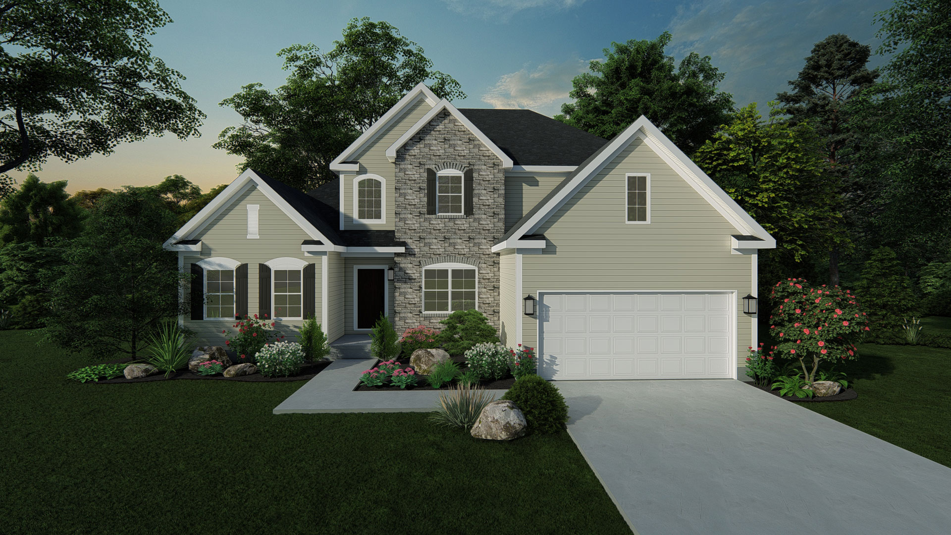 Olivia 3 Bedroom, 2.5 Bath House Plan 2700 Sq Ft House Plans