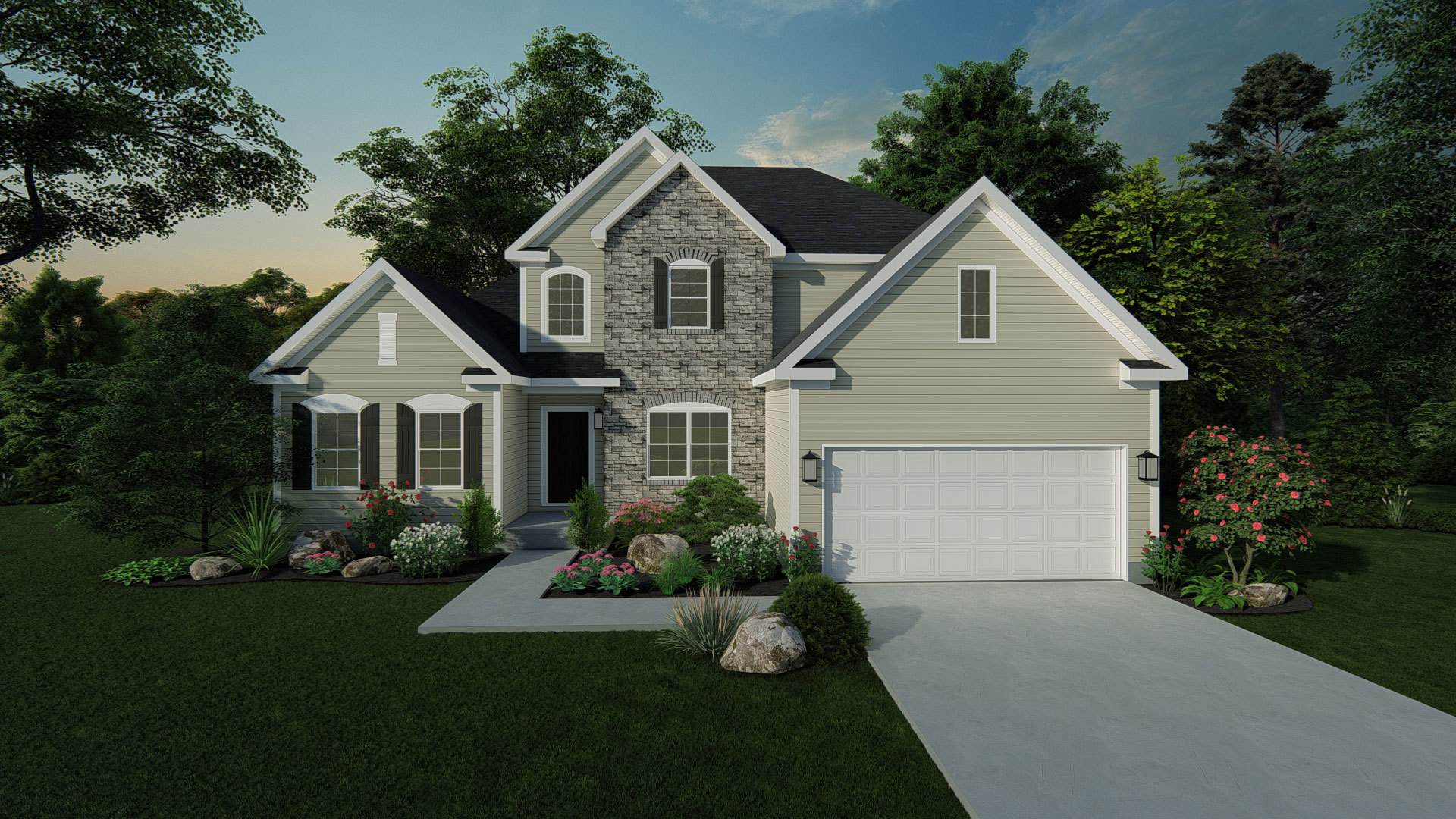 Olivia 3 Bedroom, 2.5 Bath House Plan 2700 Sq Ft House Plans