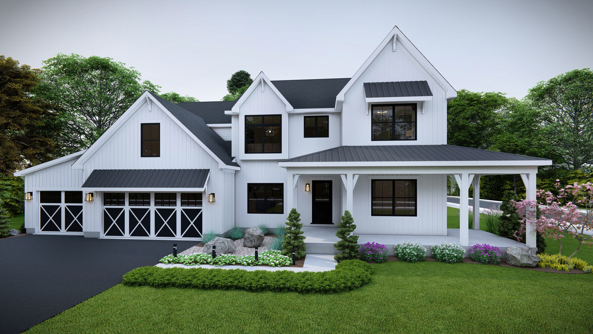 Bloomfield 5 Bedroom, 4.0 Bath House Plan 3300 Sq Ft House Plans