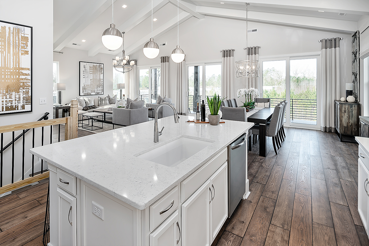 Carolina Coastal Model Home In Wilmington NC Schumacher Homes   Wilmington Carolina Kitchen 6 