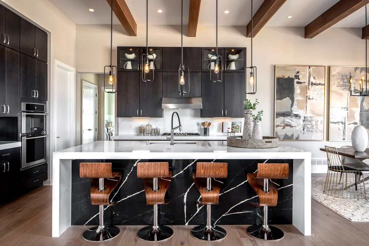 Marble Kitchen Island