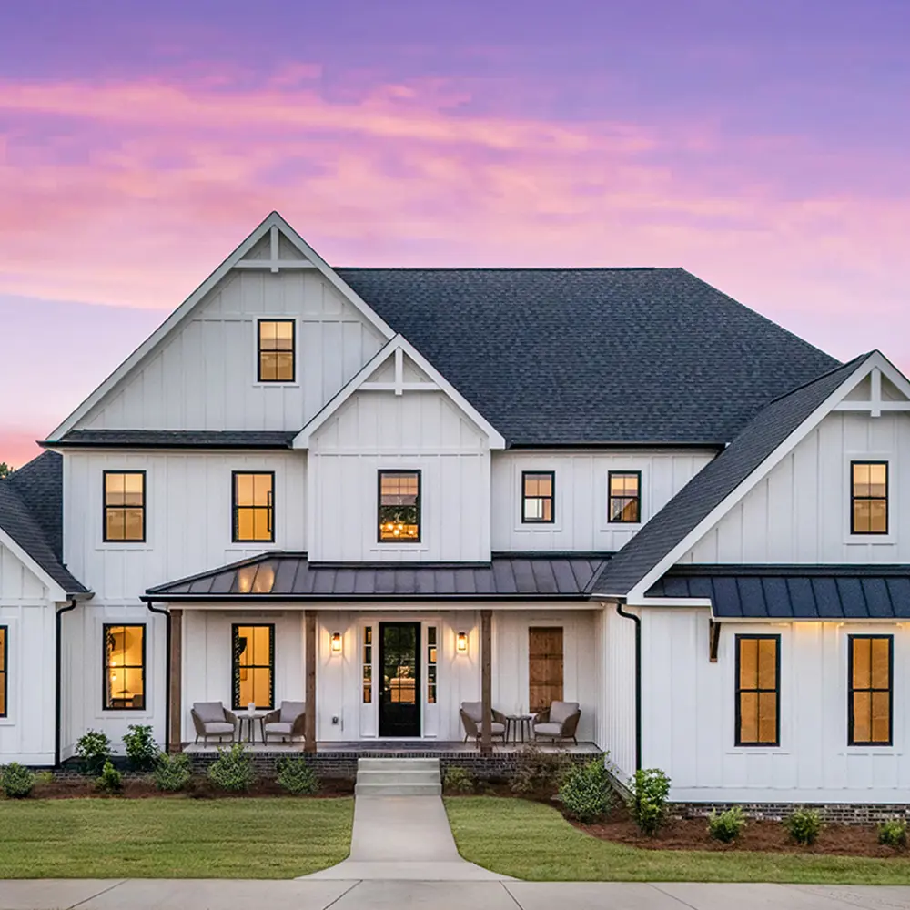 Farmhouse Ridge Urban Farmhouse Homes The Brighton Modern Farmhouse Plan From Homes By