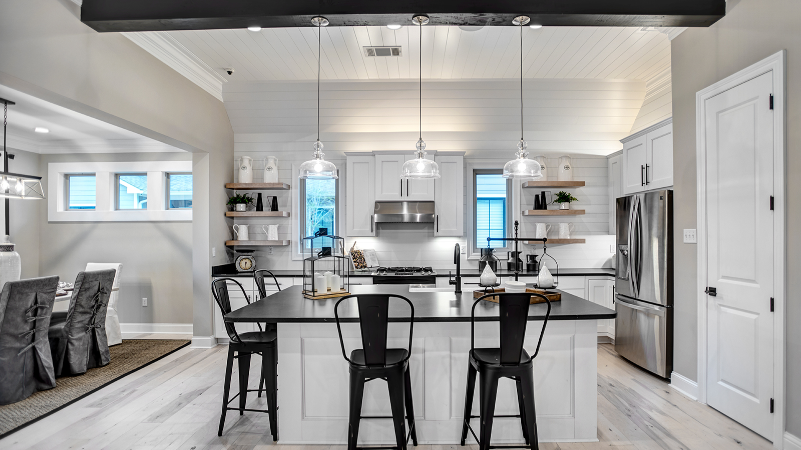 Heritage Modern Farmhouse Model Home in New Orleans, LA Schumacher