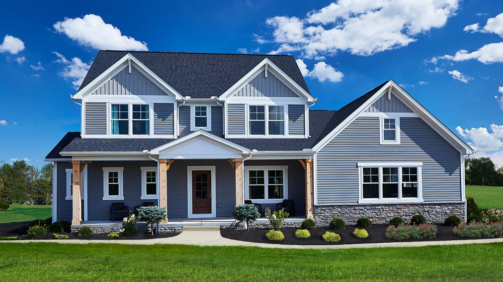 Columbus South Madison Craftsman Custom Home Builders Schumacher Homes