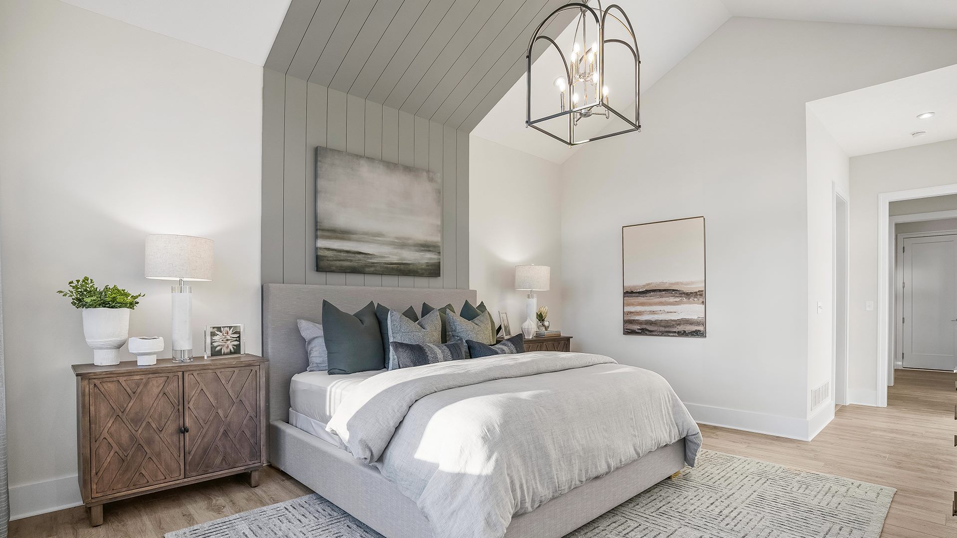 Charleston II Modern Hill Country Model Home in Ravenna, Ohio