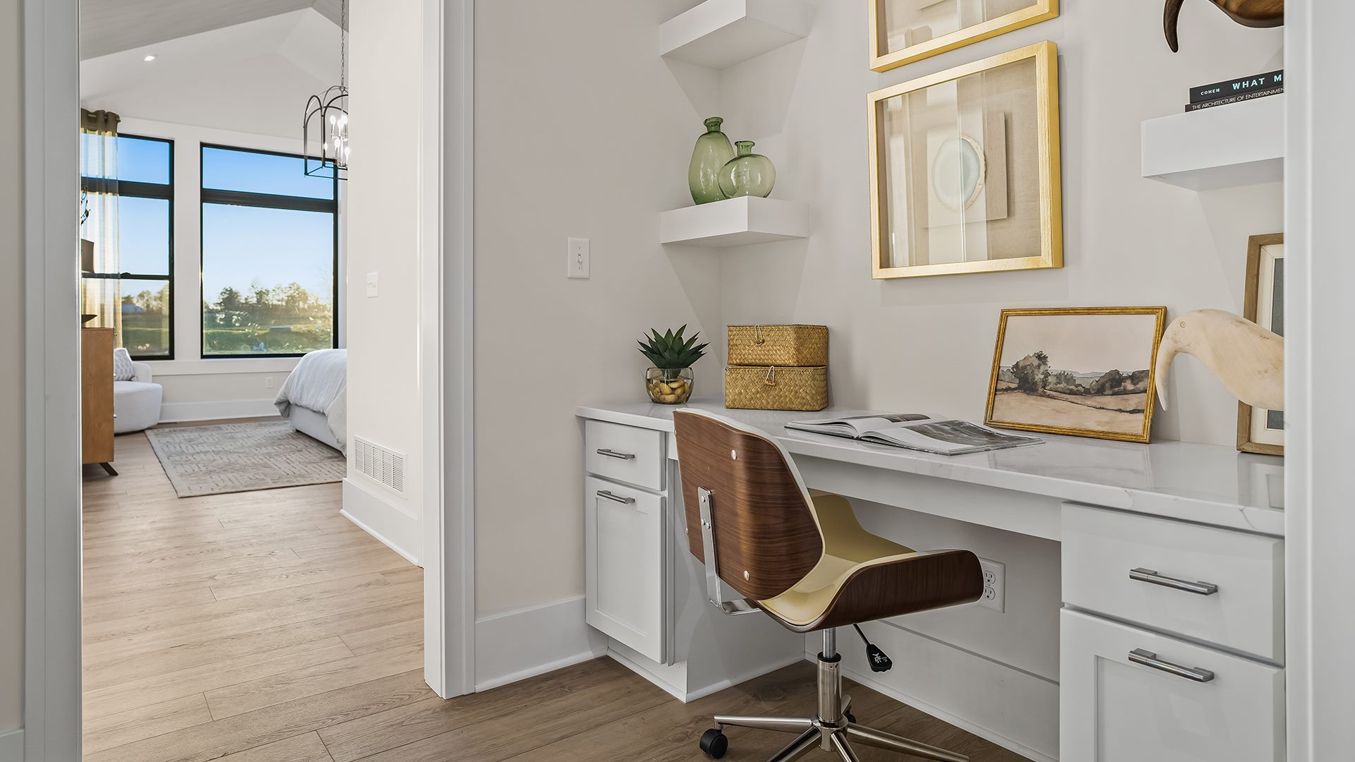 Charleston II Modern Hill Country Model Home in Ravenna, Ohio