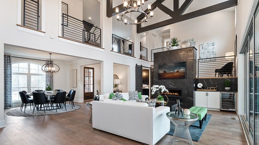 Vinemont American Tradition Model Home in Charlotte, North Carolina