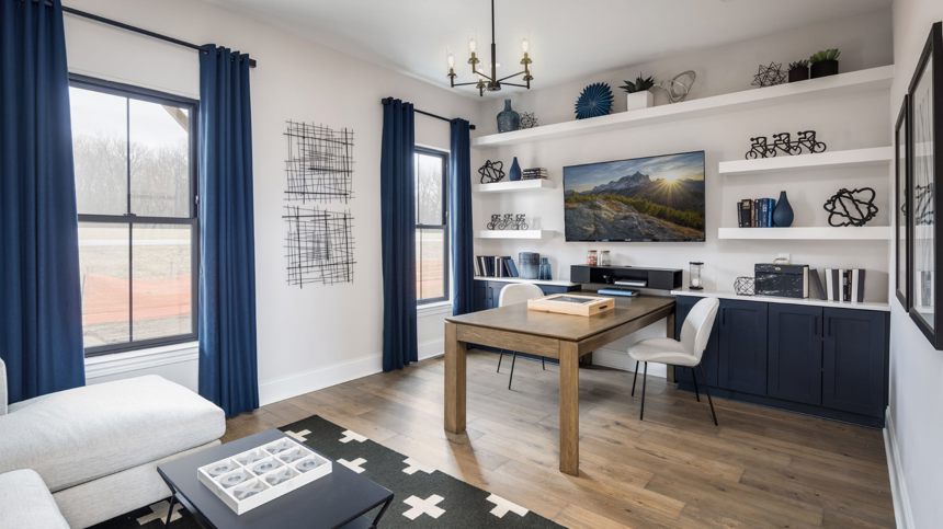 Windsor Modern Farmhouse Model Home in Cleveland, Ohio | Schumacher