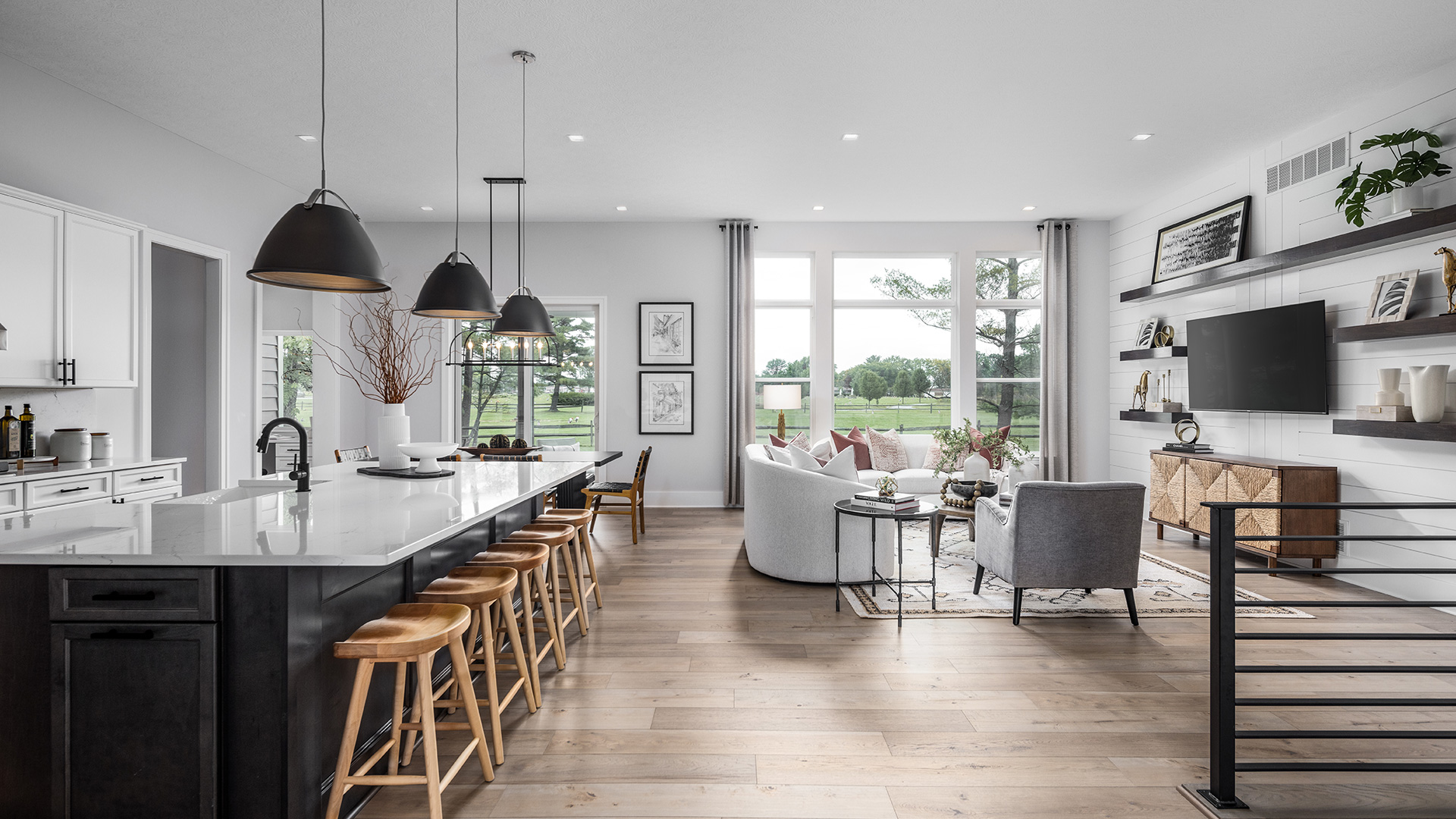 Charleston Modern Hill Country Model Home in Columbus North, OH