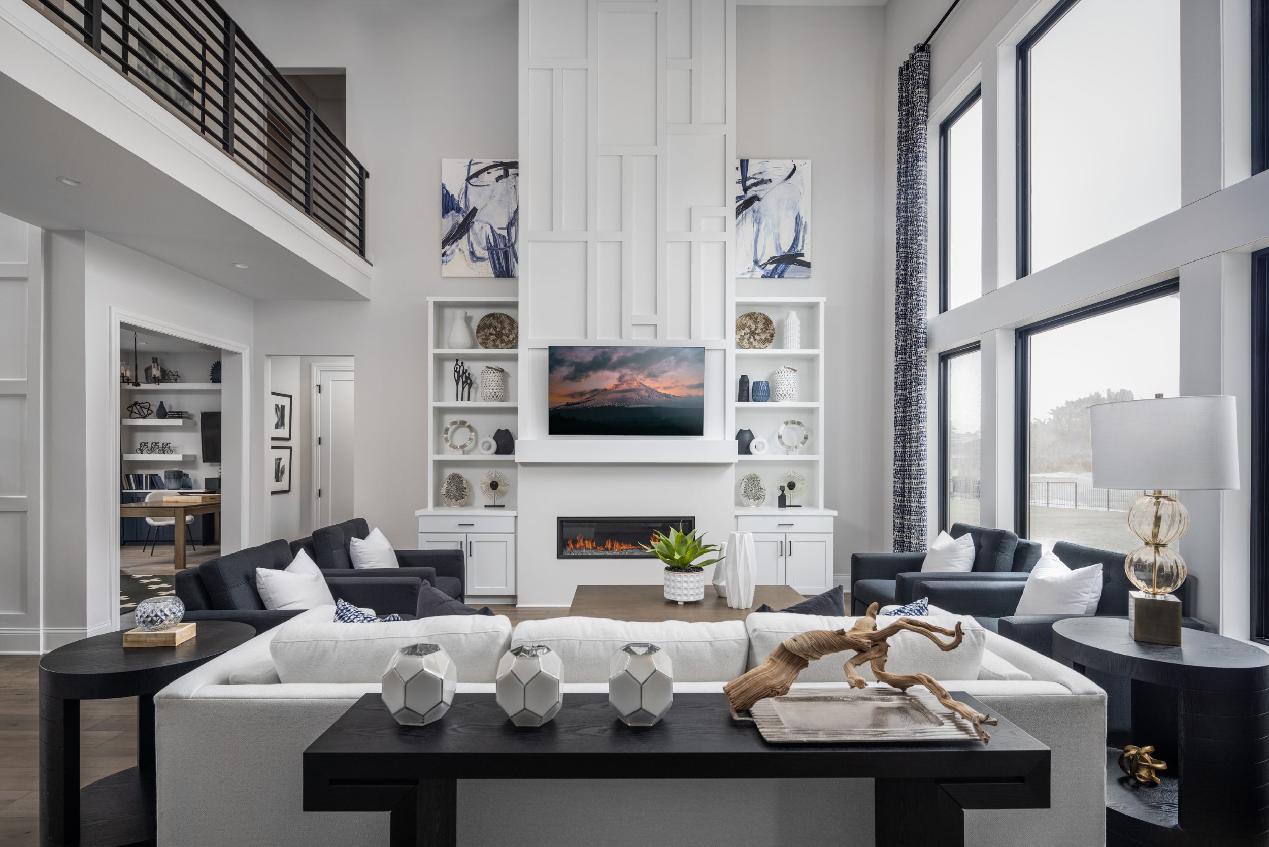 Windsor Modern Farmhouse Model Home in Cleveland, Ohio | Schumacher