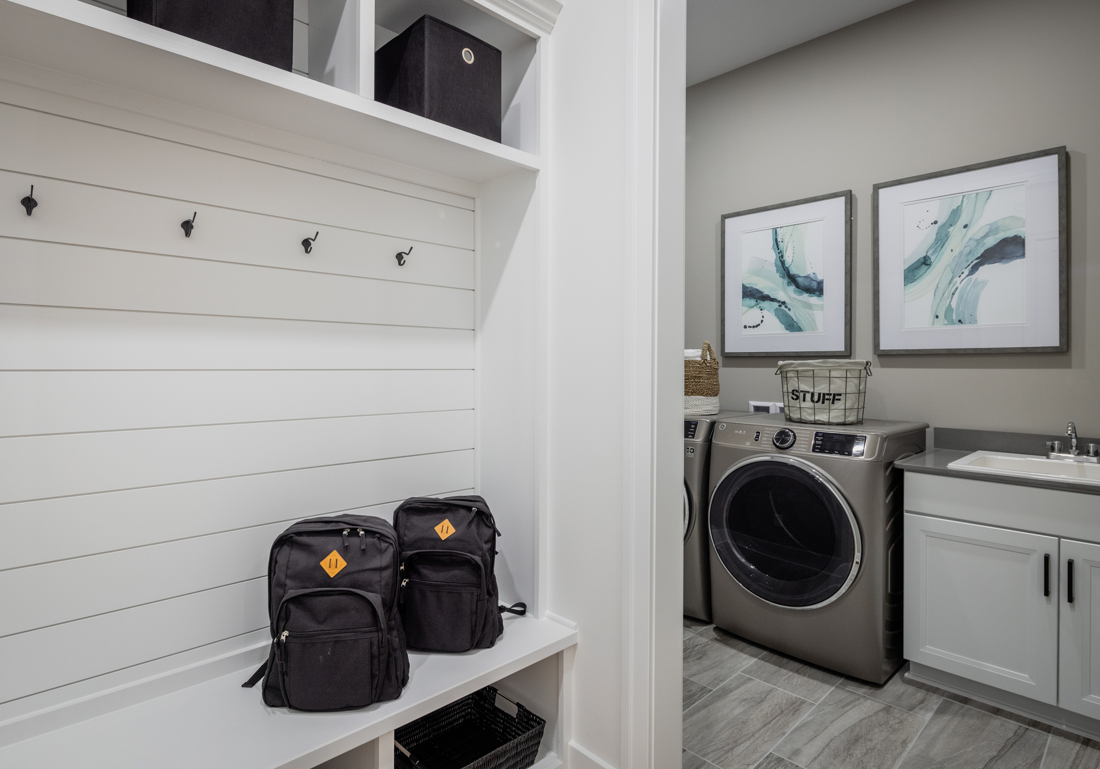 Charleston Modern Farmhouse Model Home in Ashland, OH | Schumacher Homes