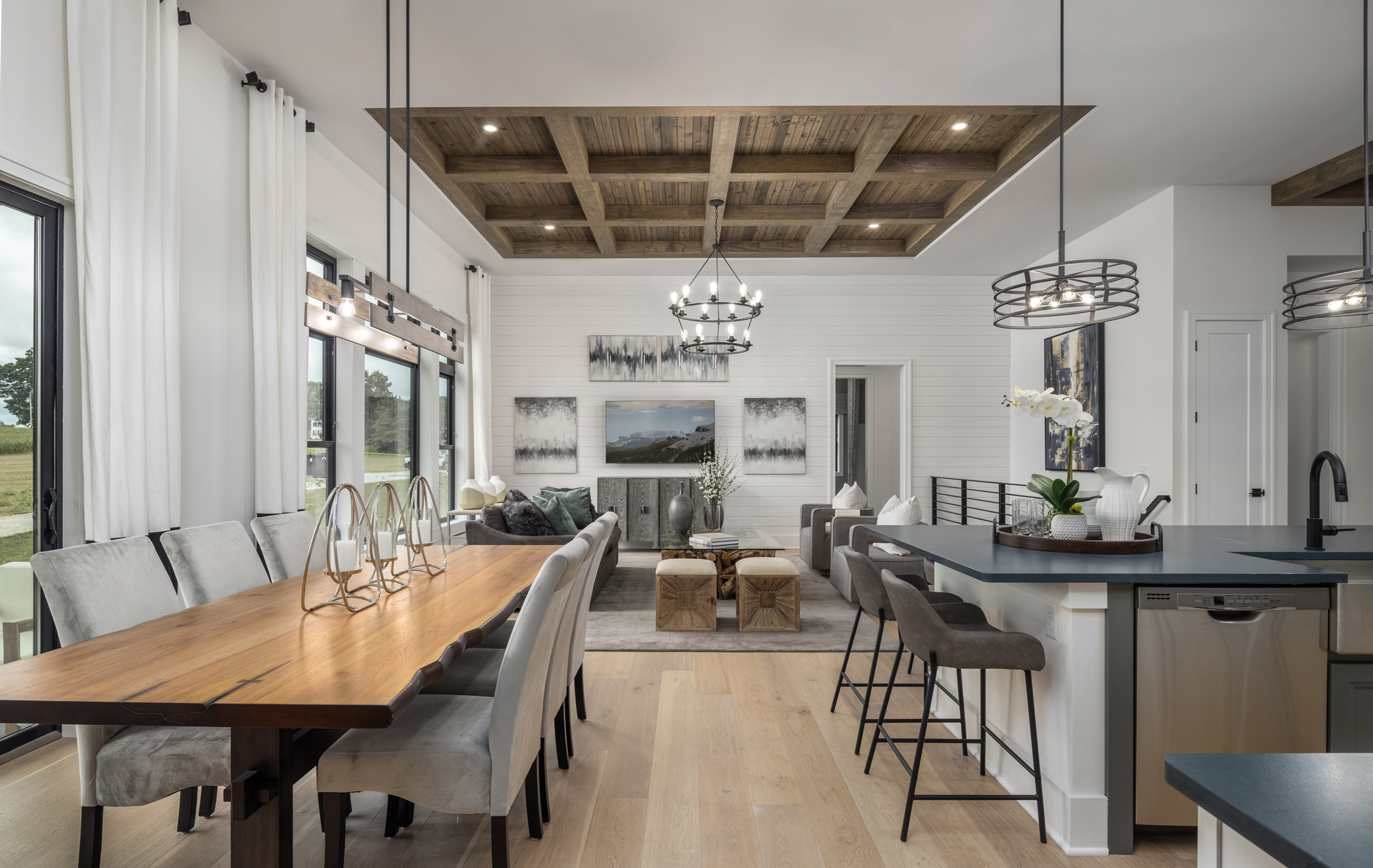 Charleston Modern Farmhouse Model Home in Ashland, OH | Schumacher Homes