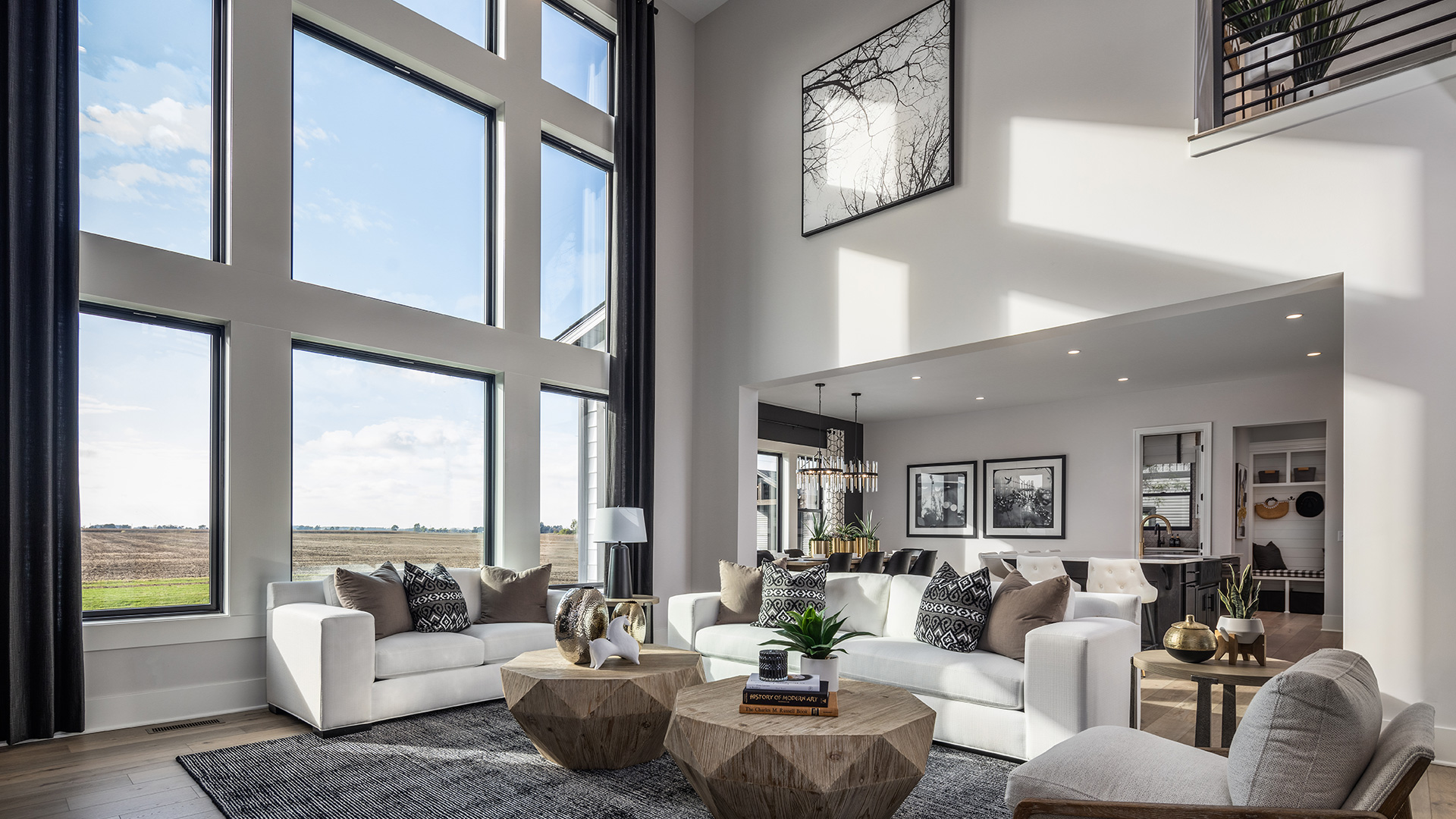 Windsor Modern Farmhouse Model Home in Bowling Green, OH