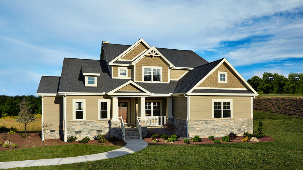 Charleston Wv Olivia Craftsman Custom Home Builders Schumacher Homes