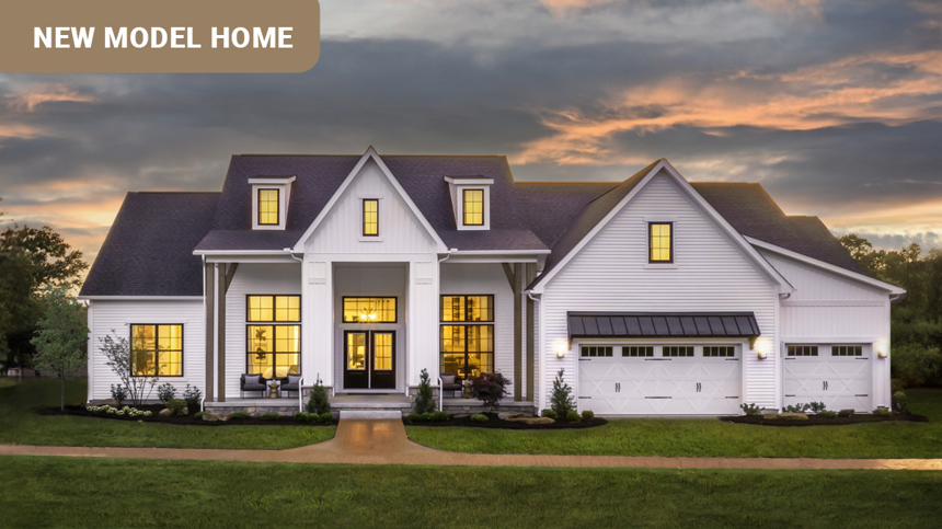 Cleveland - Akron - Charleston III Traditional Farmhouse | Custom Home ...