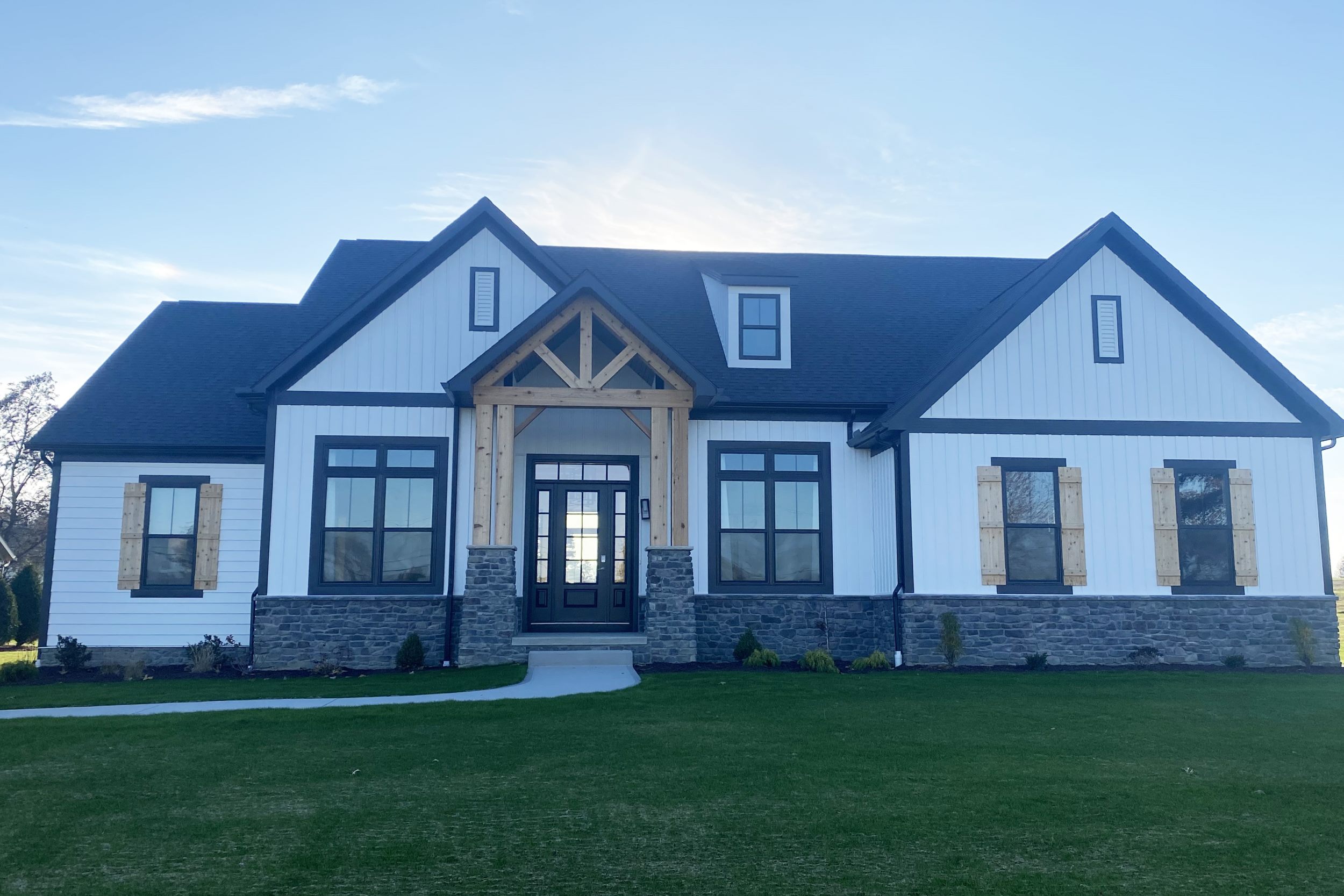 Ravenna Charleston II Modern Hill Country Grand Opening Custom Home