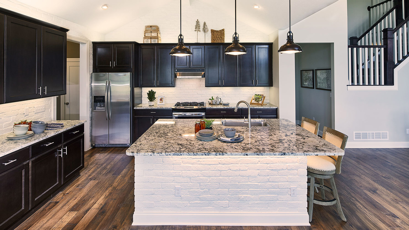 Columbus South Madison Craftsman Custom Home Builders Schumacher