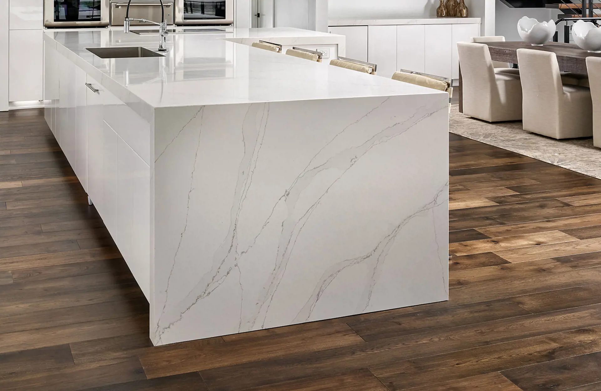 Marble Kitchen Island