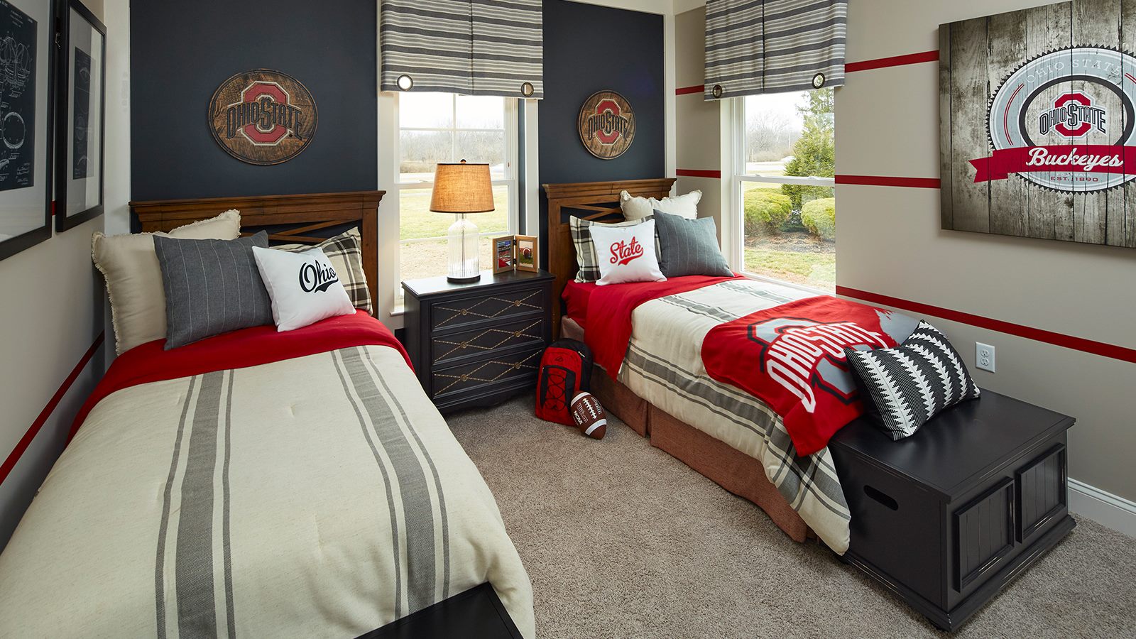 Columbus South Santa Barbara American Tradition Custom Home