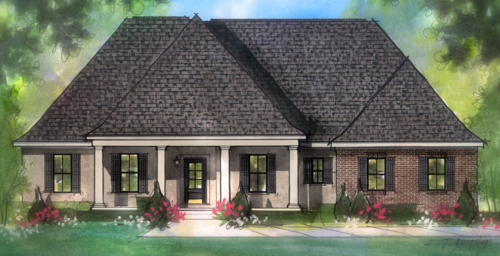 Schumacher Home Plan: Santa Barbara II | Custom Home Builders