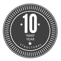 10 Year Structural Warranty