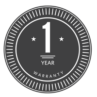 1 Year Warranty